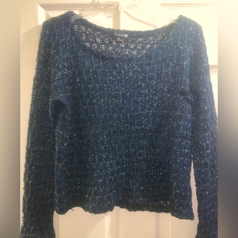 Metallic sweater | Large